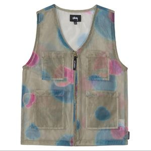 STUSSY MESH LAYER VEST